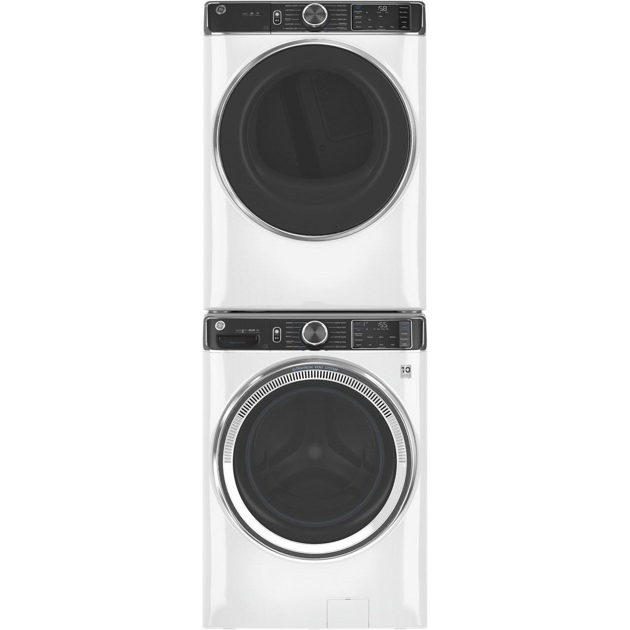 GE Appliances GE® 5.0 cu. ft. Capacity Smart Front Load ENERGY STAR